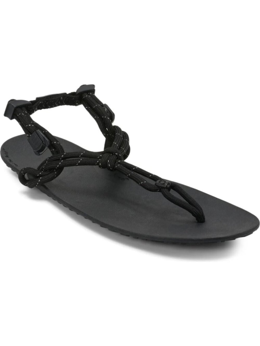 Xero Shoes Genesis Black Barefoot Minimalist Packable Sandals Size US 10